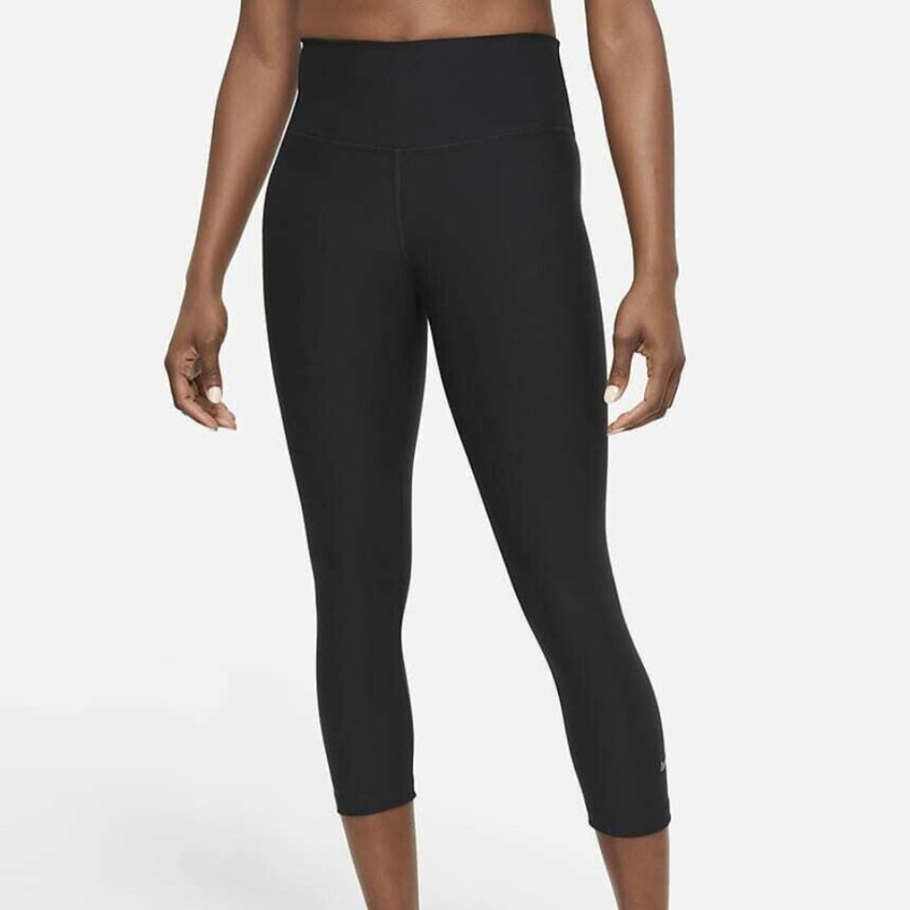 Nike Sculpt Hyper Tight Fit Crop Leggings Black Women's